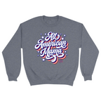 Unisex Small Dark Ash Crewneck Sweatshirt