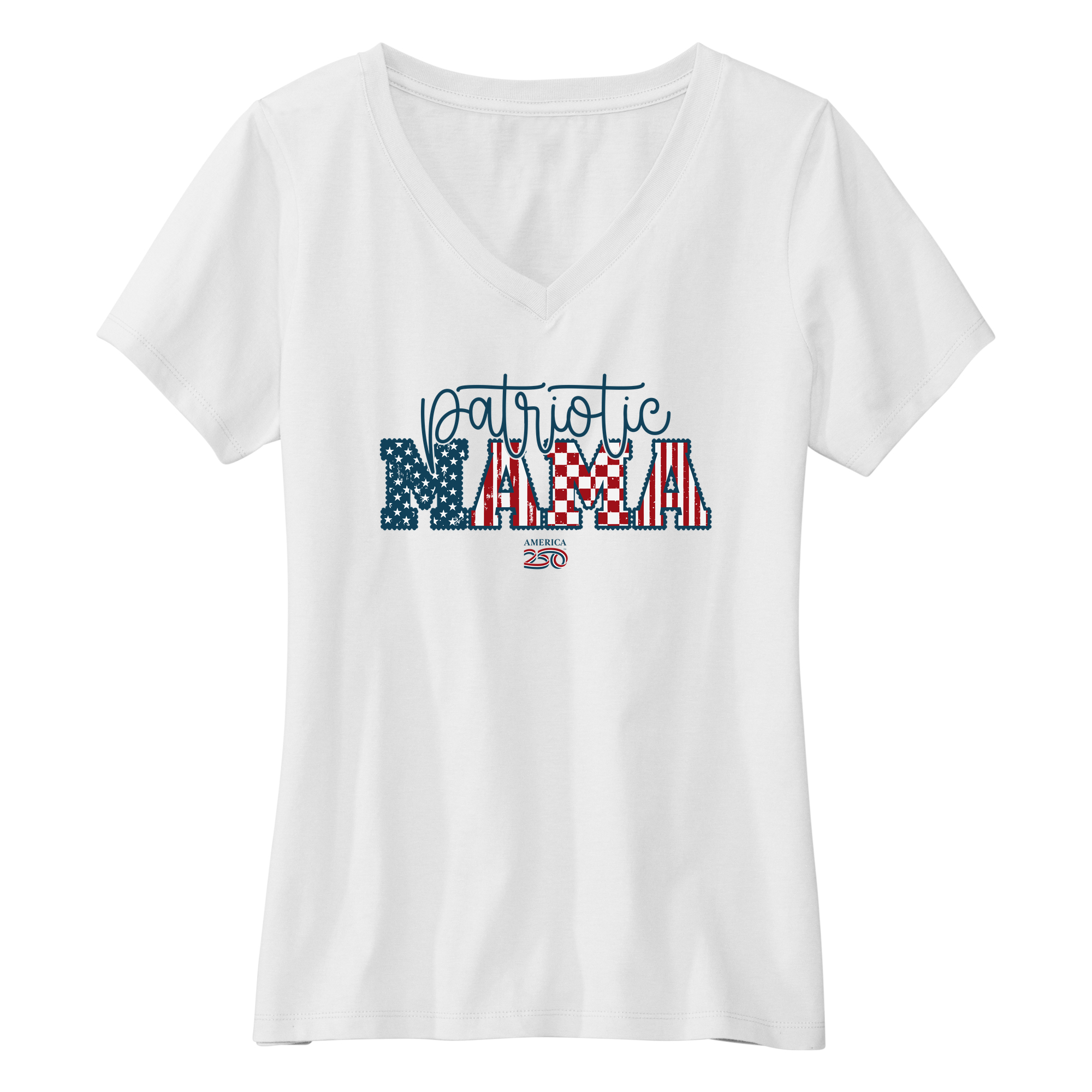 Womens Small White Short Sleeve V-neck Tee