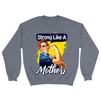 Unisex Small Dark Ash Crewneck Sweatshirt