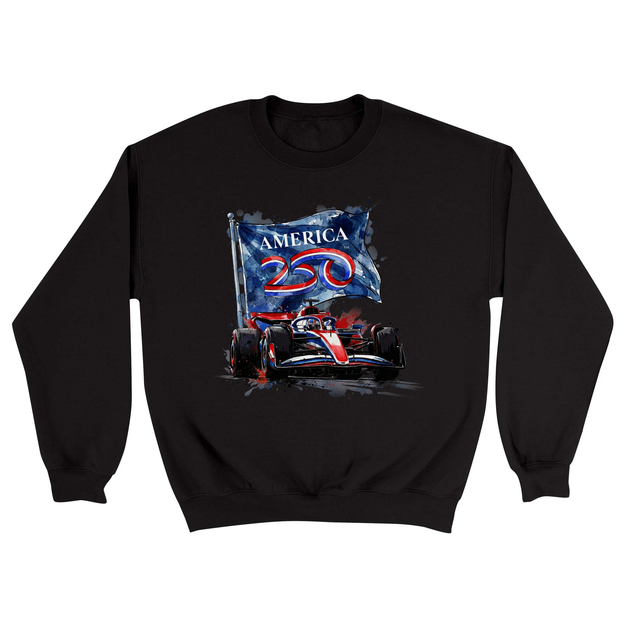 Unisex Small Black Crewneck Sweatshirt