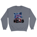 Unisex Small Dark Ash Crewneck Sweatshirt