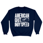 Unisex Small Navy Crewneck Sweatshirt