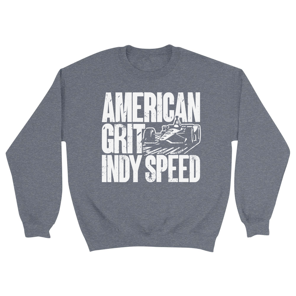 Unisex Small Dark Ash Crewneck Sweatshirt