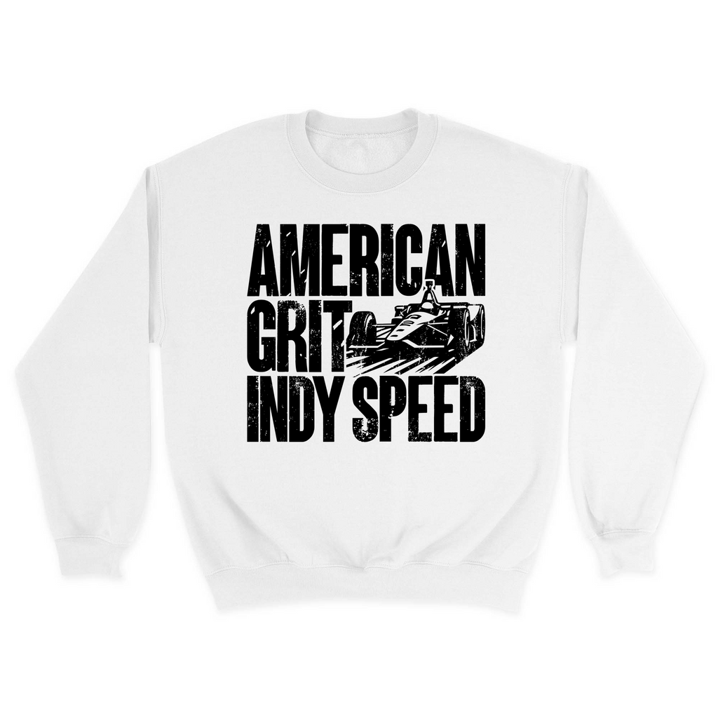 Unisex Small White Crewneck Sweatshirt