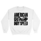 Unisex Small White Crewneck Sweatshirt