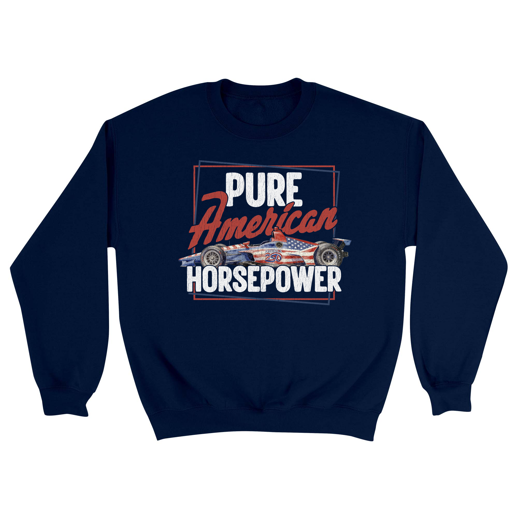 Unisex Small Navy Crewneck Sweatshirt