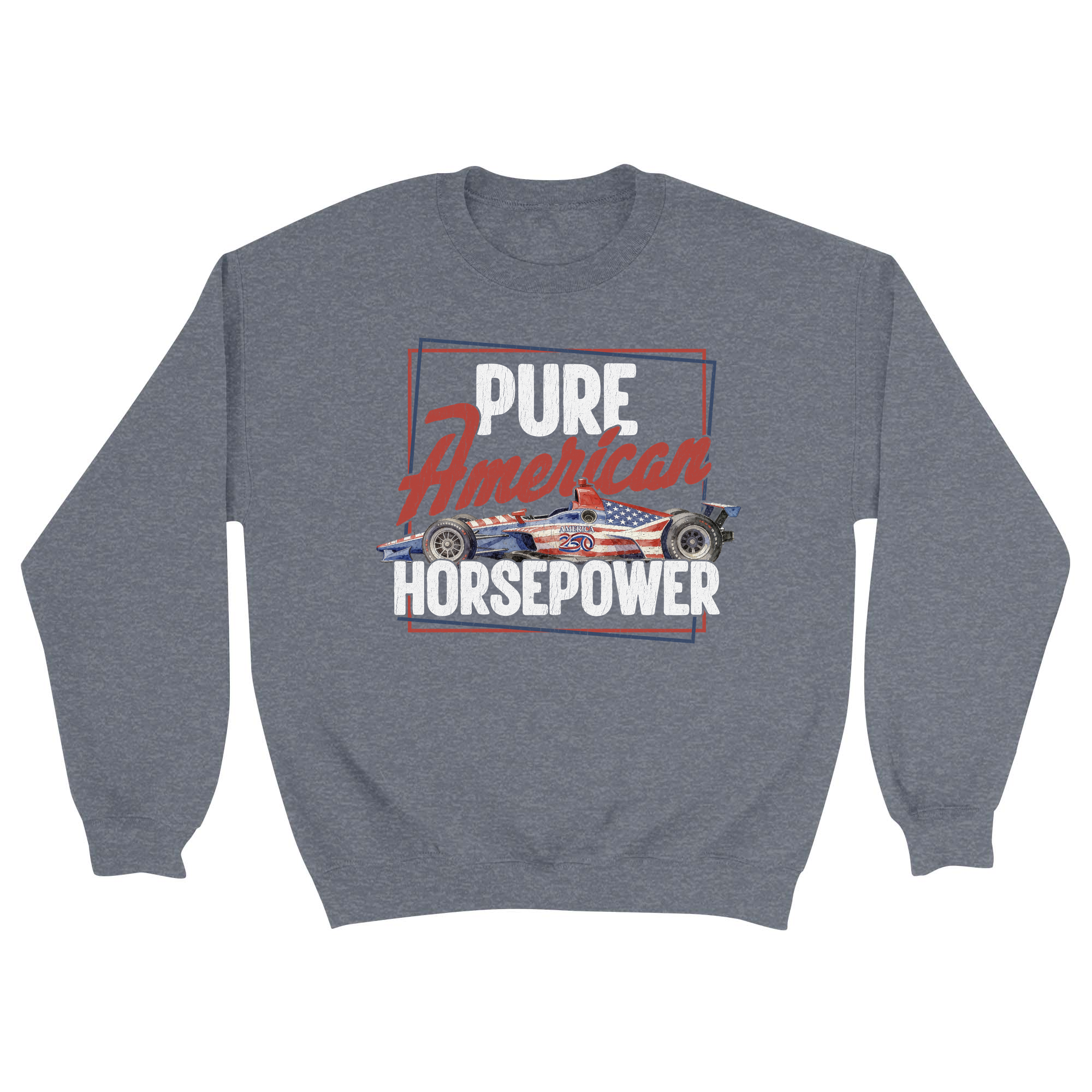 Unisex Small Dark Ash Crewneck Sweatshirt