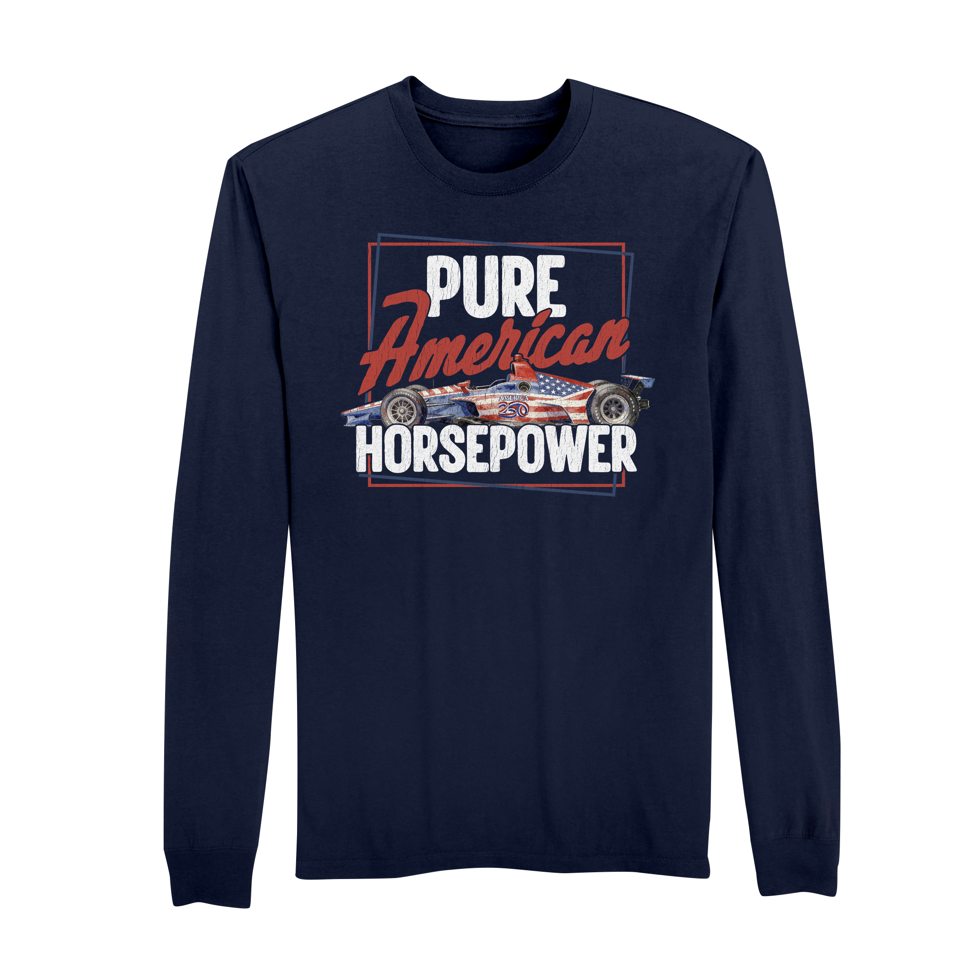 Mens Small Strong Navy Style_Long Sleeve