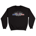 Unisex Small Black Crewneck Sweatshirt