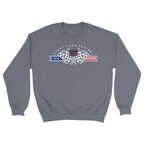 Unisex Small Dark Ash Crewneck Sweatshirt