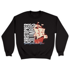 Unisex Small Black Crewneck Sweatshirt