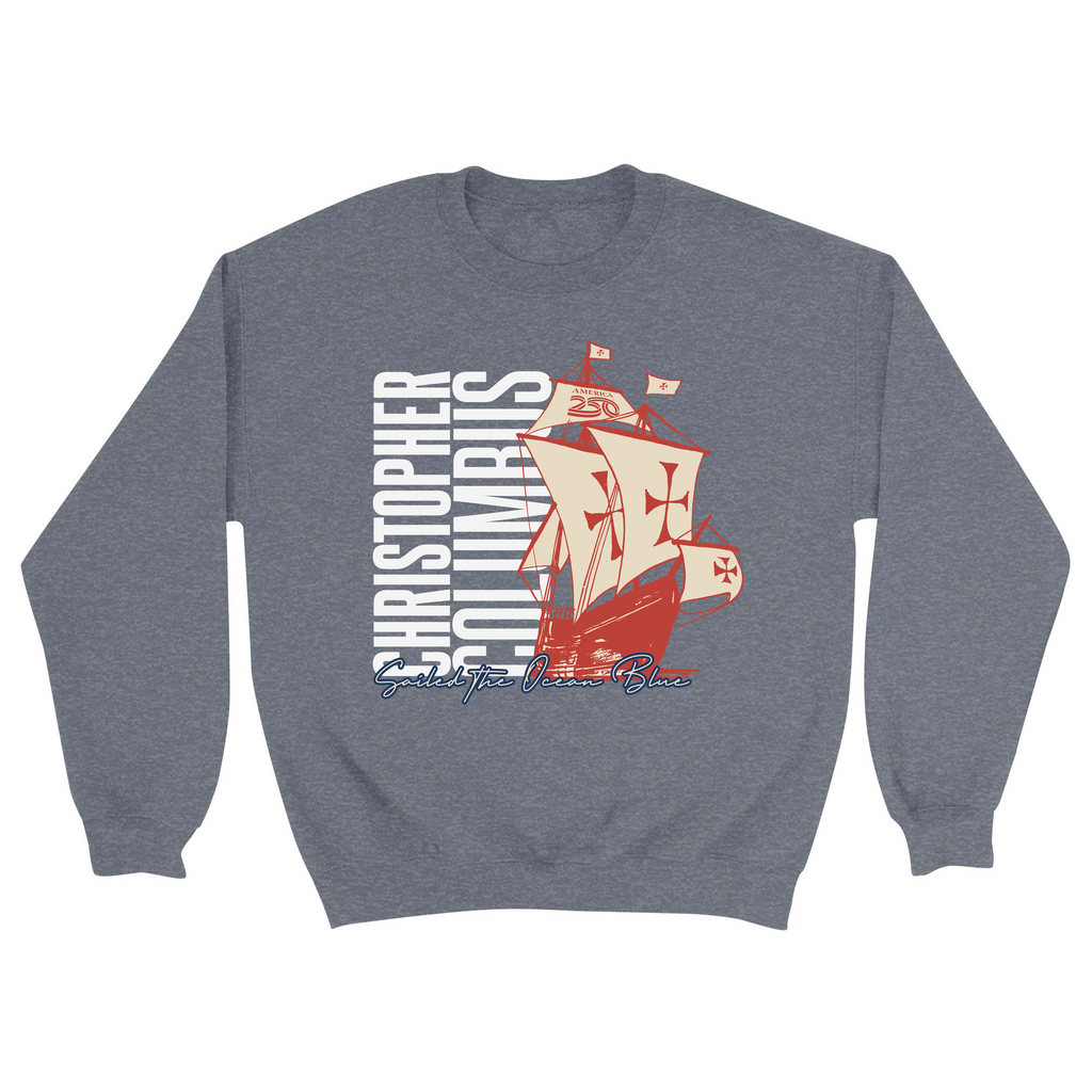 Unisex Small Dark Ash Crewneck Sweatshirt