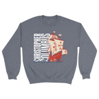 Unisex Small Dark Ash Crewneck Sweatshirt