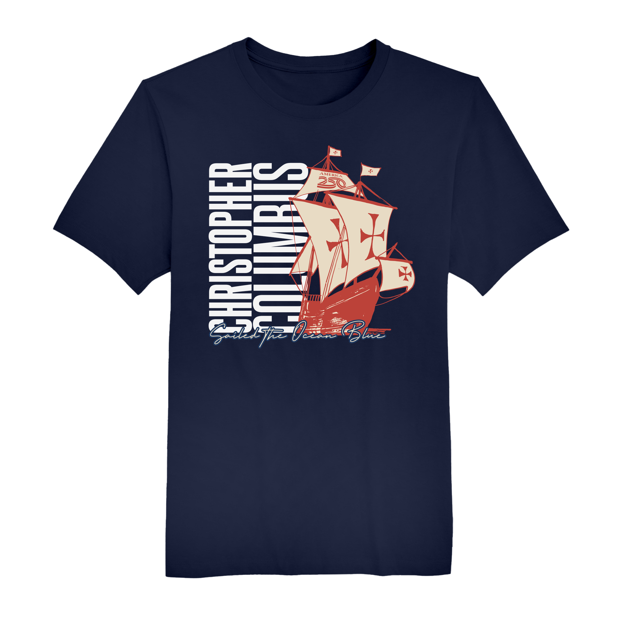 Mens Small Navy Short Sleeve Tee