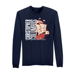 Mens Small Strong Navy Style_Long Sleeve