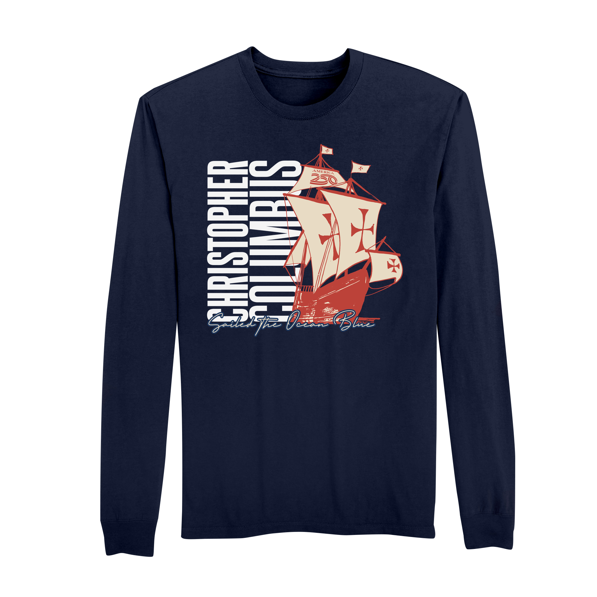 Mens Small Strong Navy Style_Long Sleeve