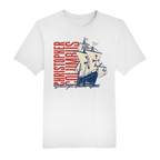 Mens Small White Short Sleeve Tee