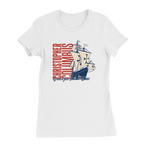 Womens Small White Women's Short Sleeve Tee