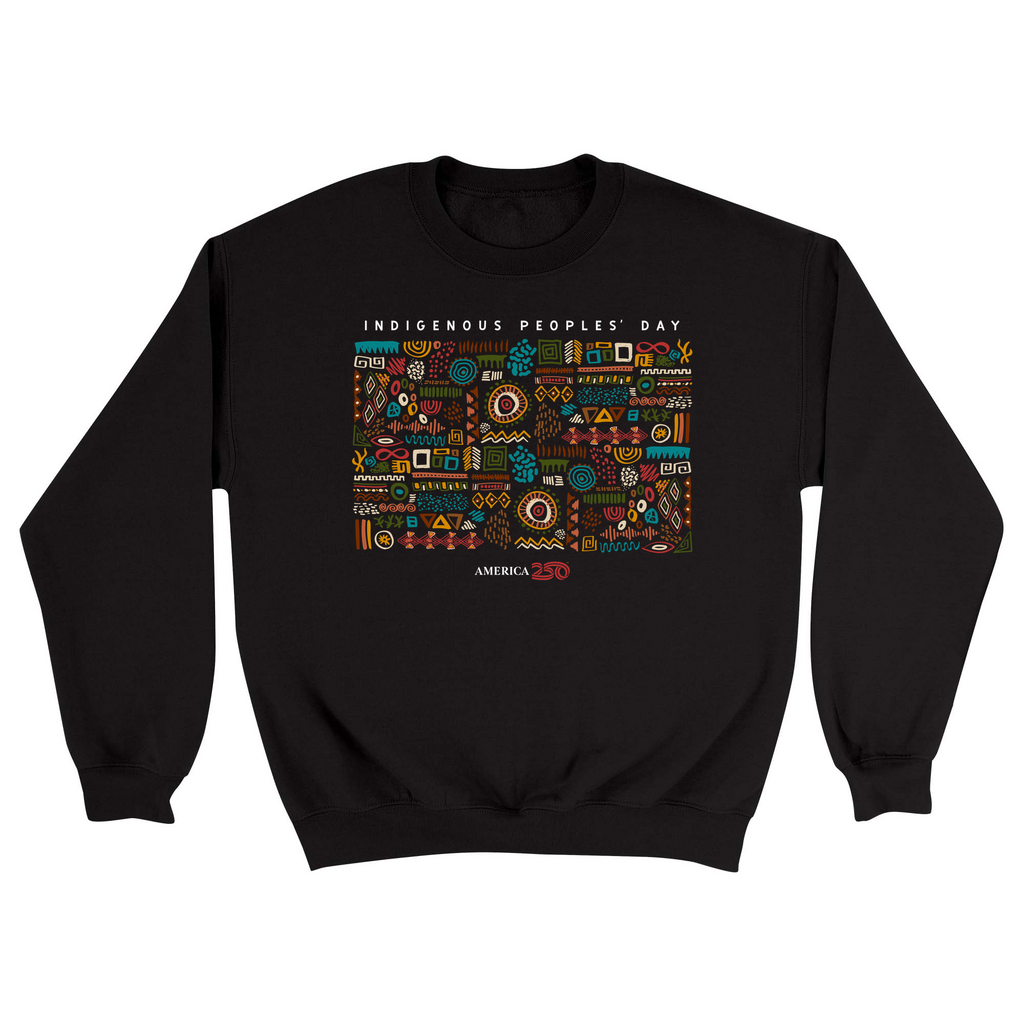 Unisex Small Black Crewneck Sweatshirt
