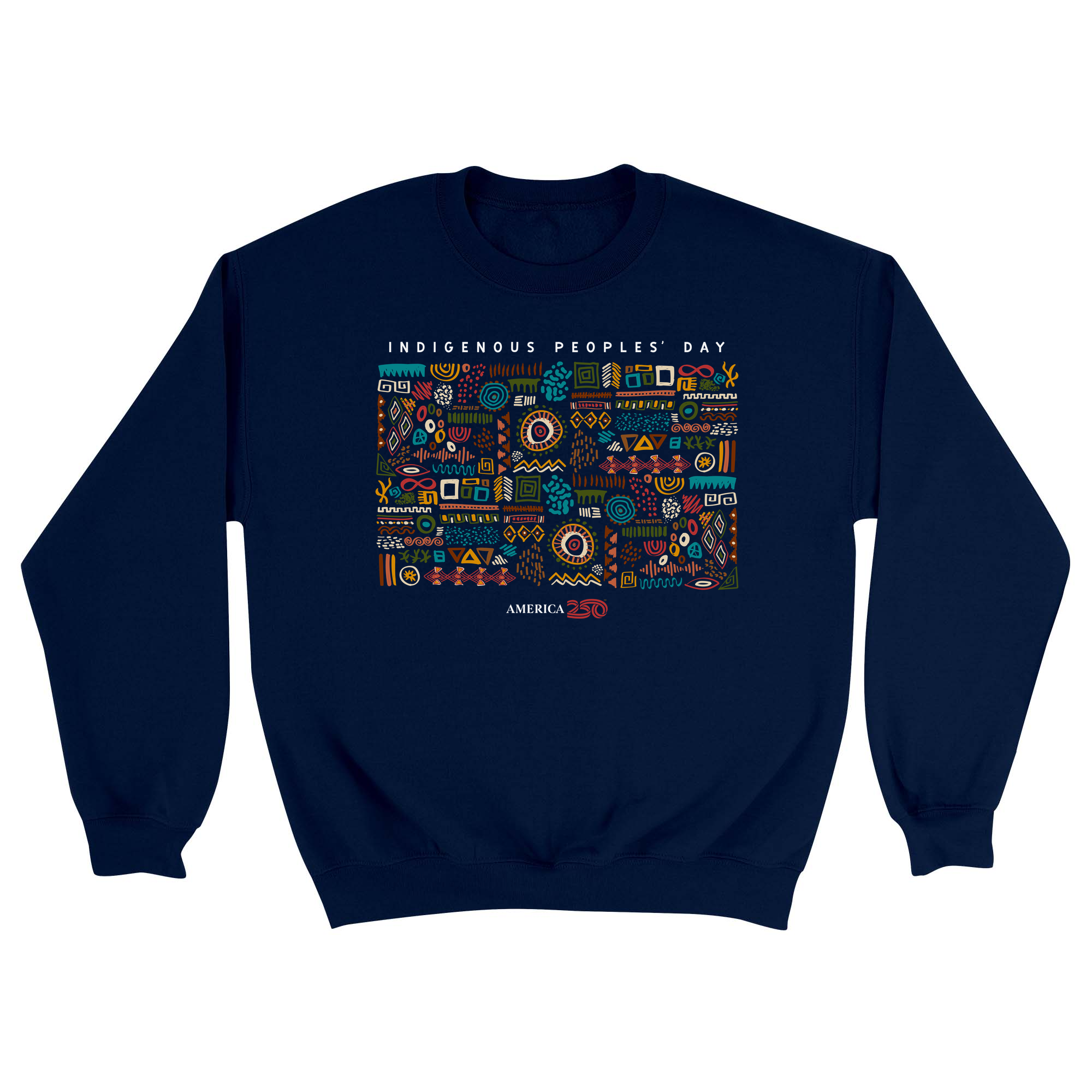 Unisex Small Navy Crewneck Sweatshirt