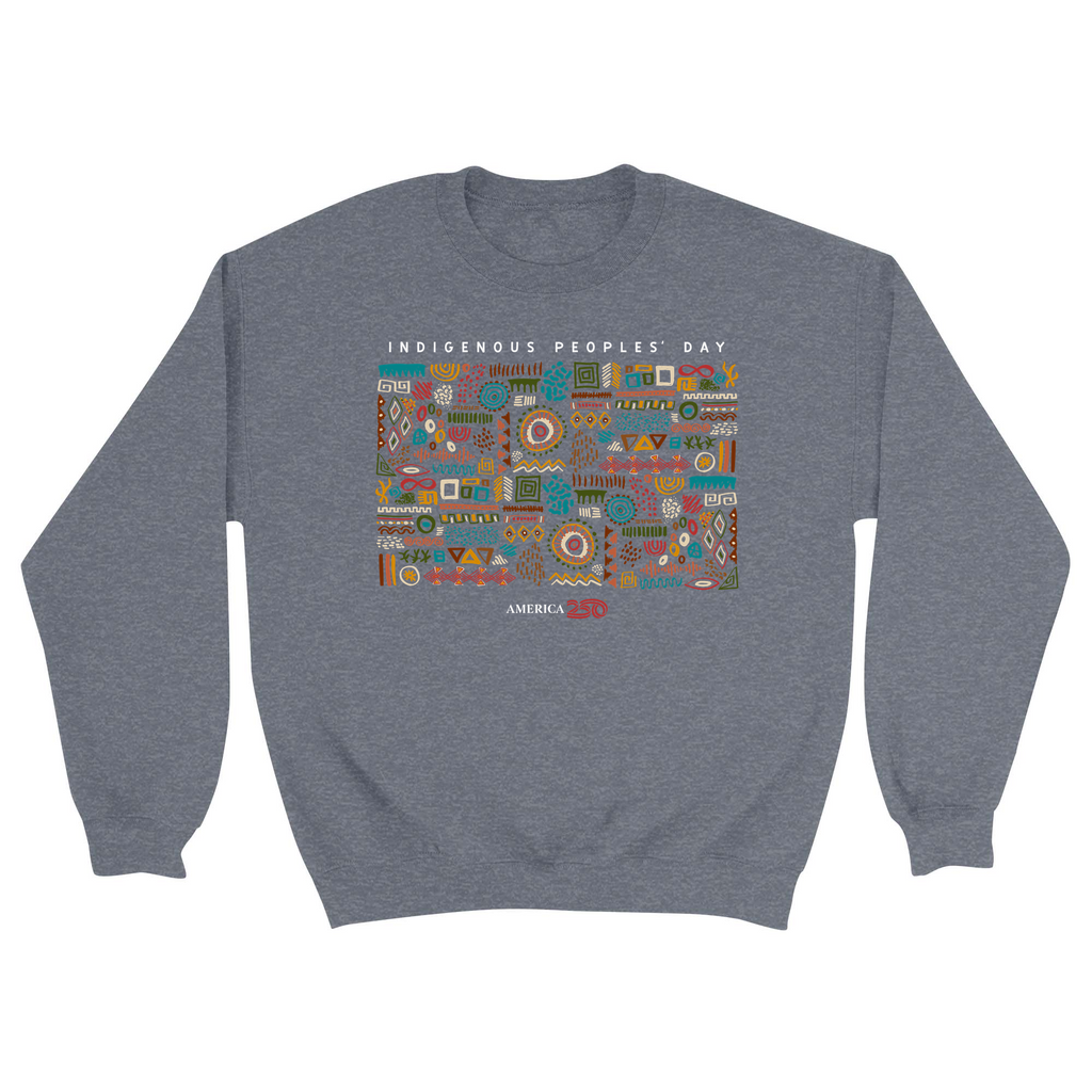 Unisex Small Dark Ash Crewneck Sweatshirt