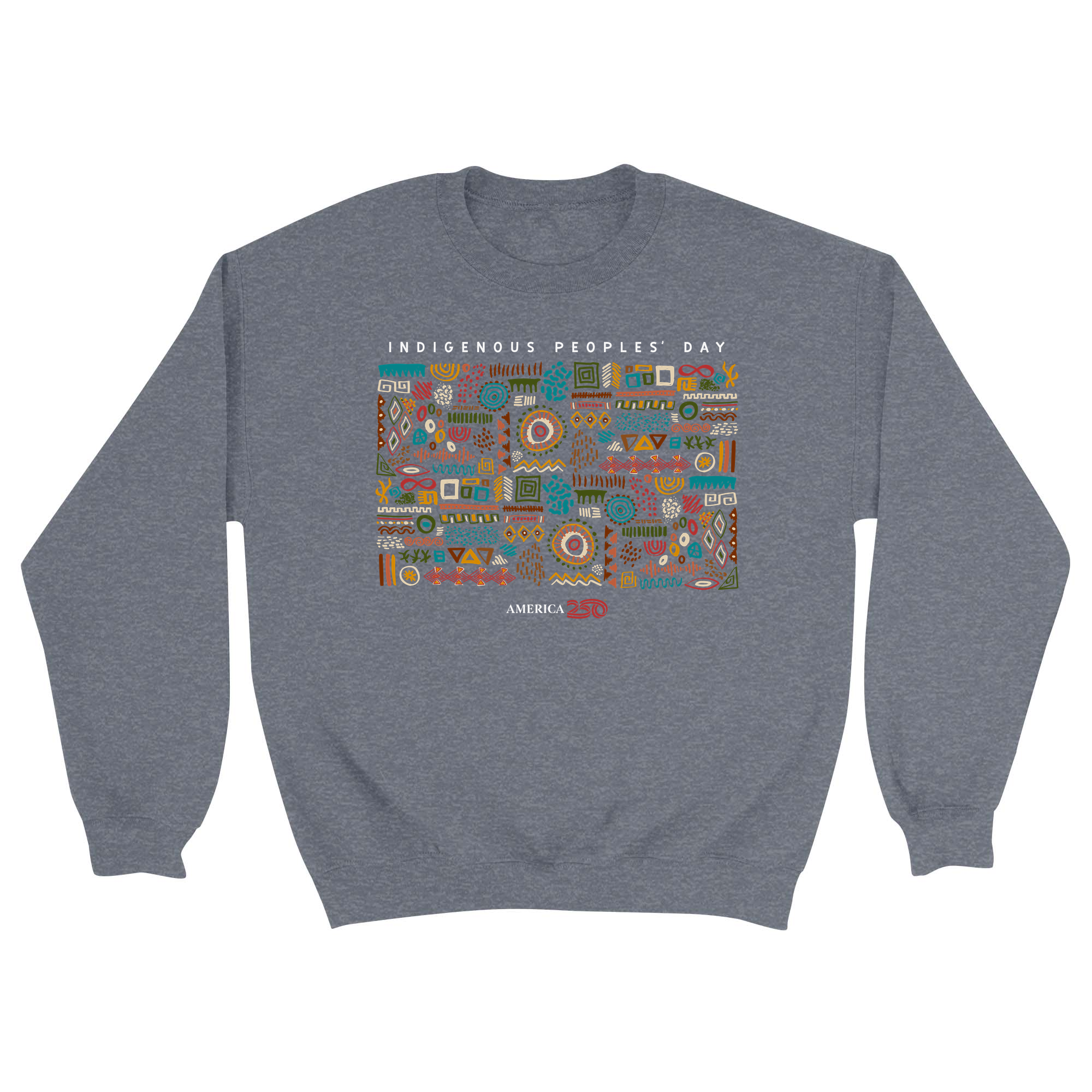 Unisex Small Dark Ash Crewneck Sweatshirt