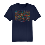 Mens Small Navy Short Sleeve Tee