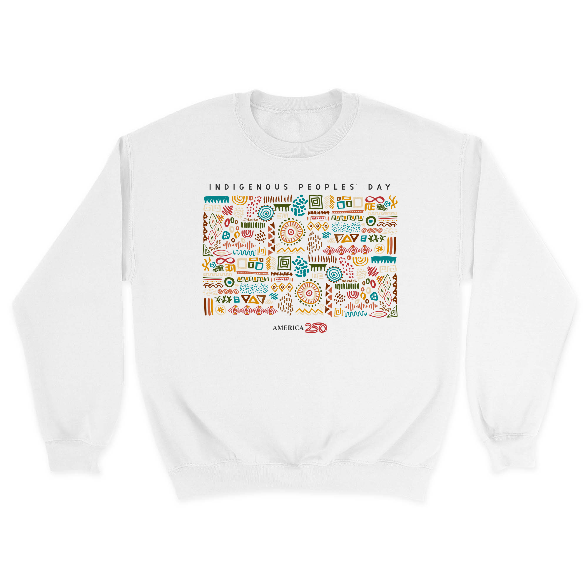 Unisex Small White Crewneck Sweatshirt
