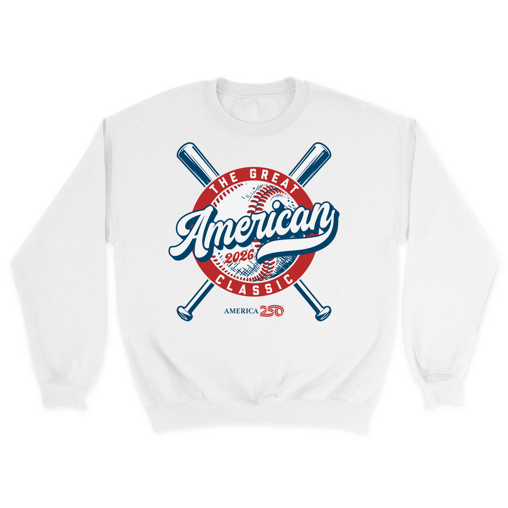 Unisex Small White Crewneck Sweatshirt