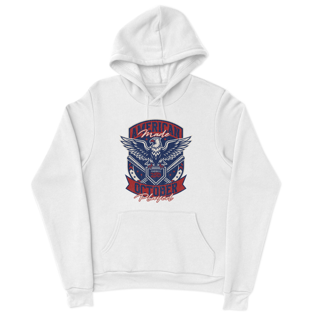 Mens Small White Style_Hoodie