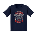 Kids Small Navy Style_T-Shirt