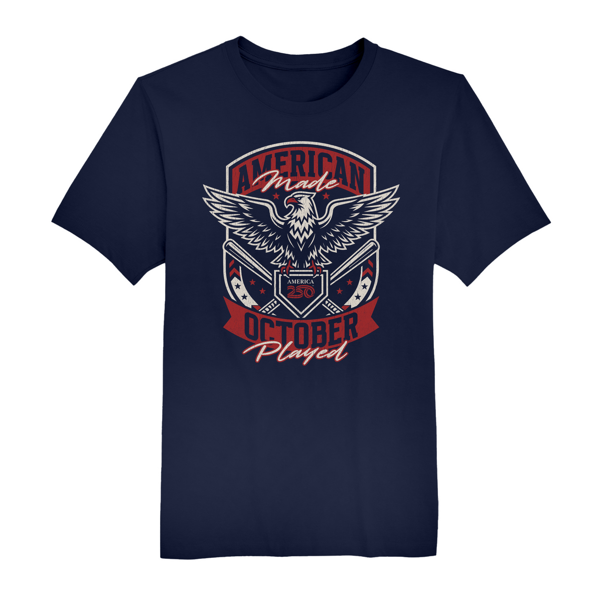 Mens Small Navy Short Sleeve Tee