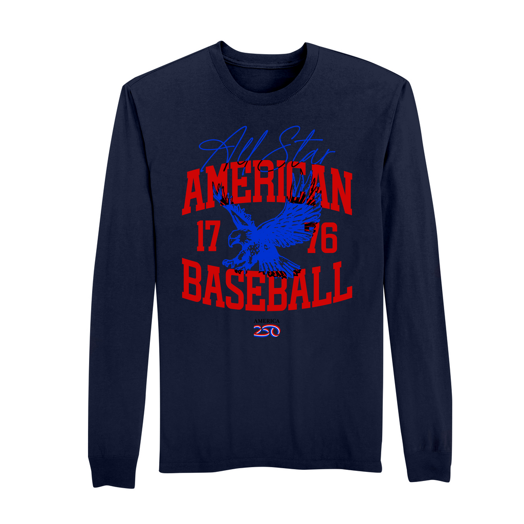 America250 All Star American Men's Long Sleeve T-Shirt