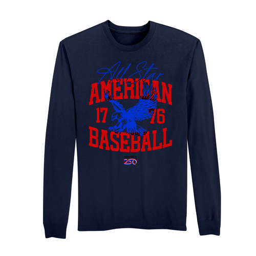 America250 All Star American Men's Long Sleeve T-Shirt