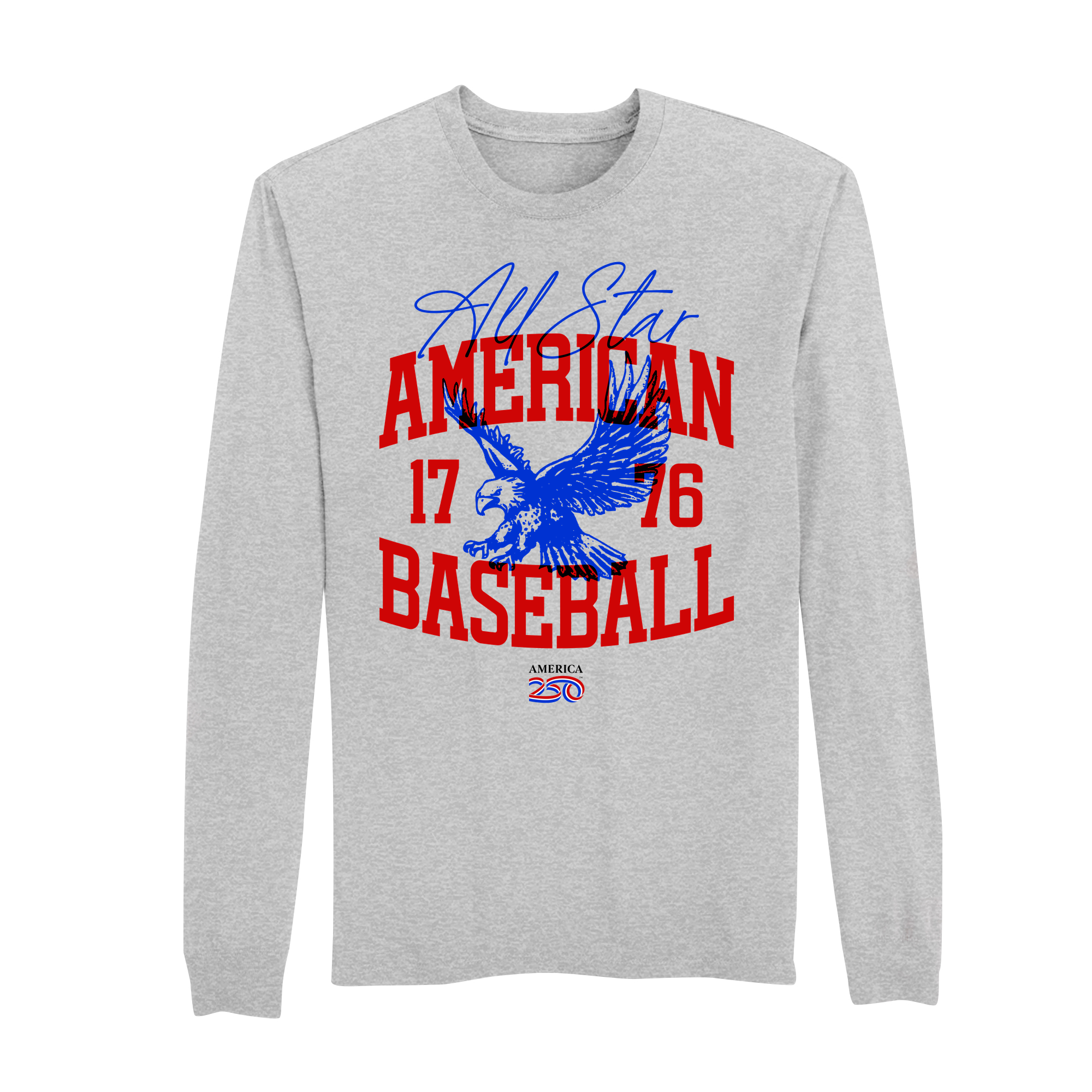 America250 All Star American Men's Long Sleeve T-Shirt