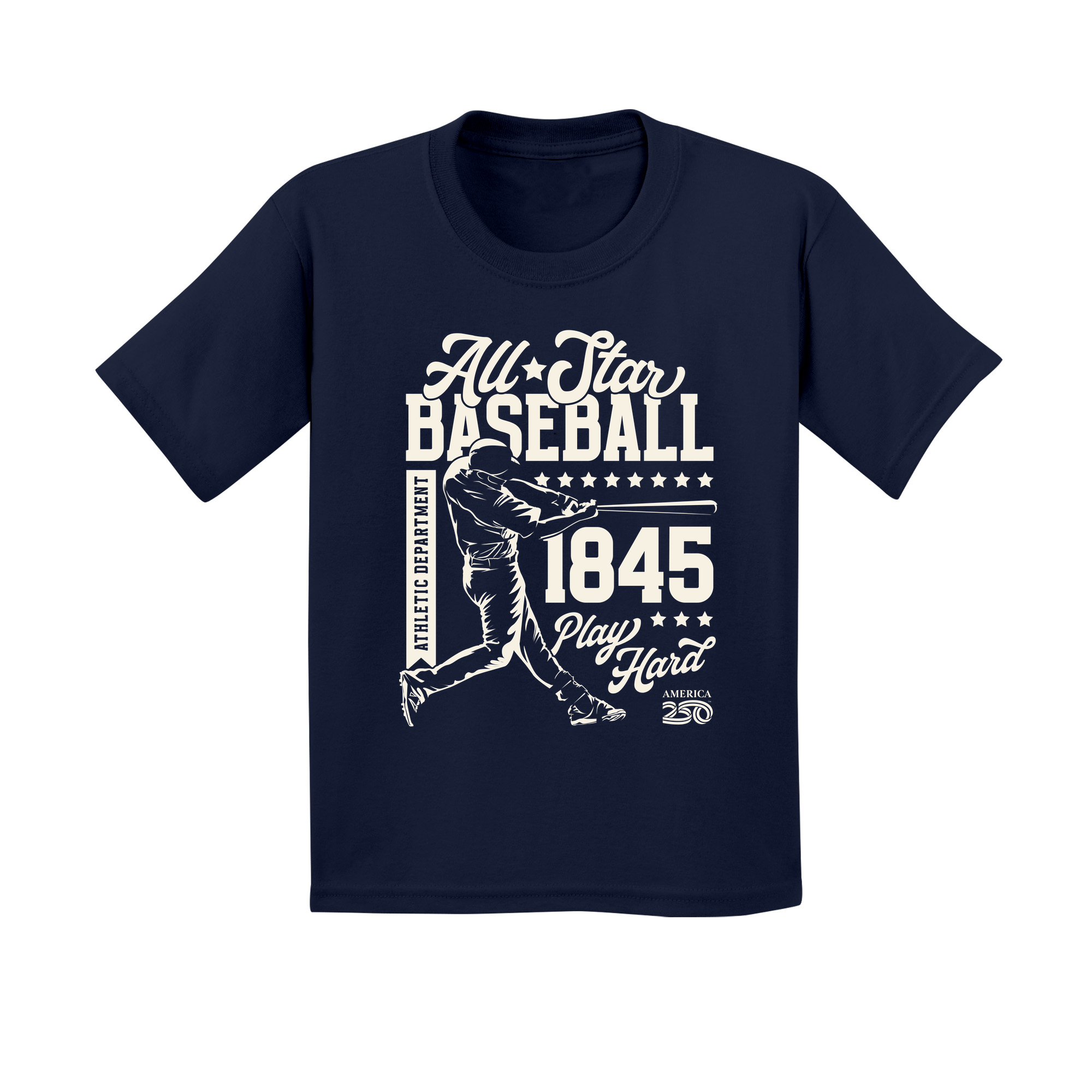 America250 All Star Baseball Youth T-Shirt