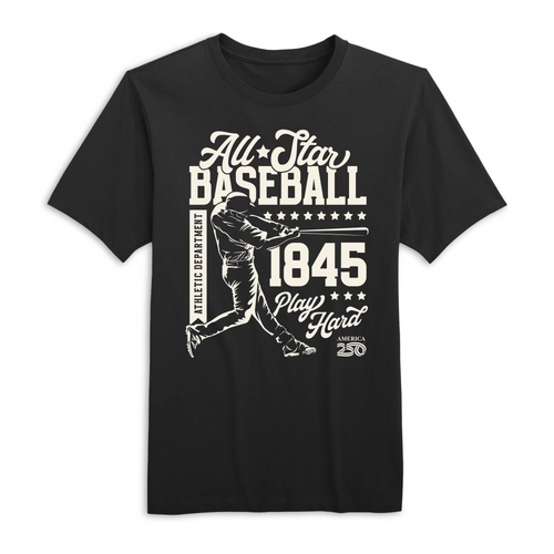 America250 All Star Baseball Men's T-Shirt