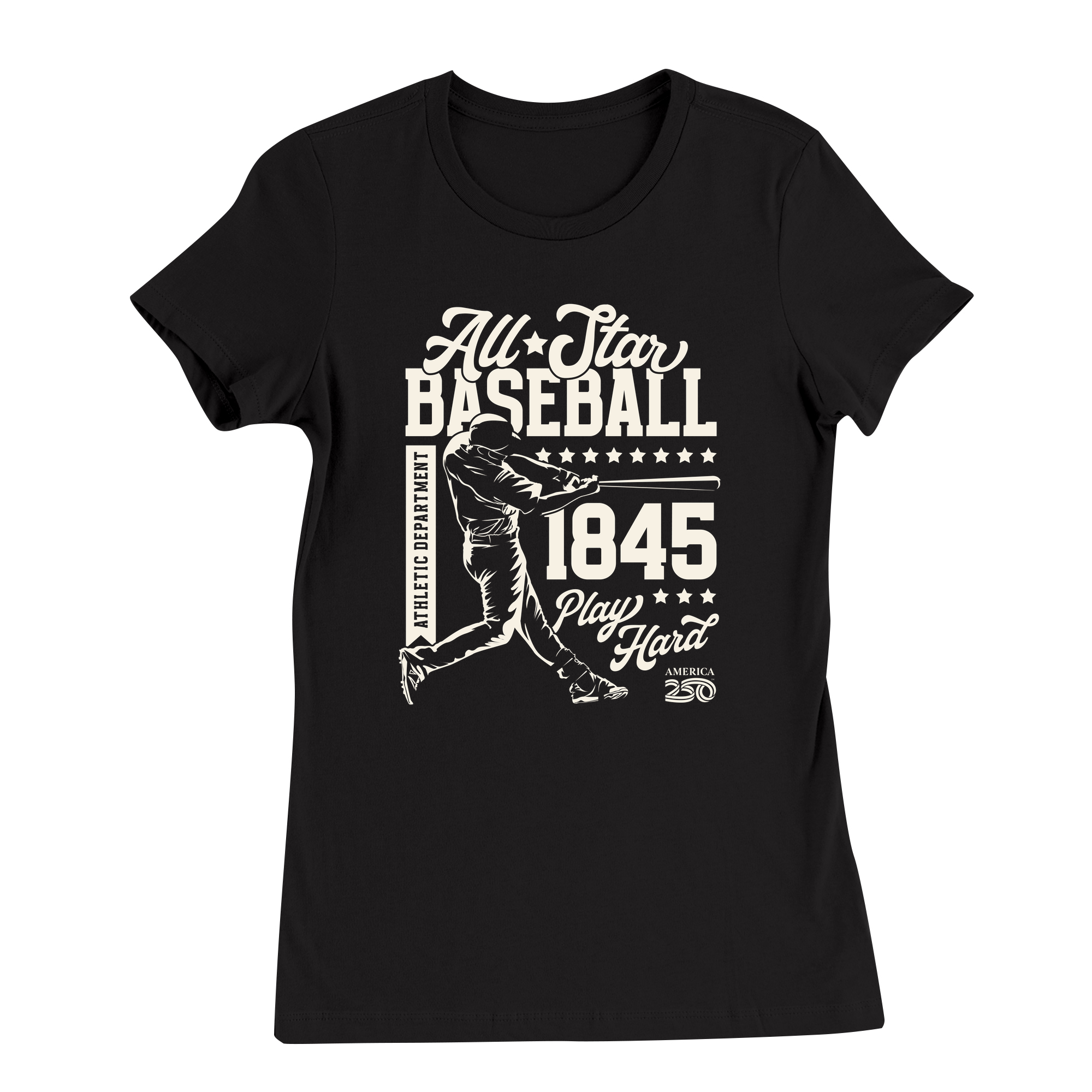 America250 All Star Baseball Women's T-Shirt
