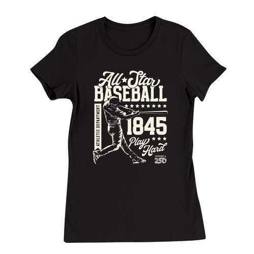 America250 All Star Baseball Women's T-Shirt