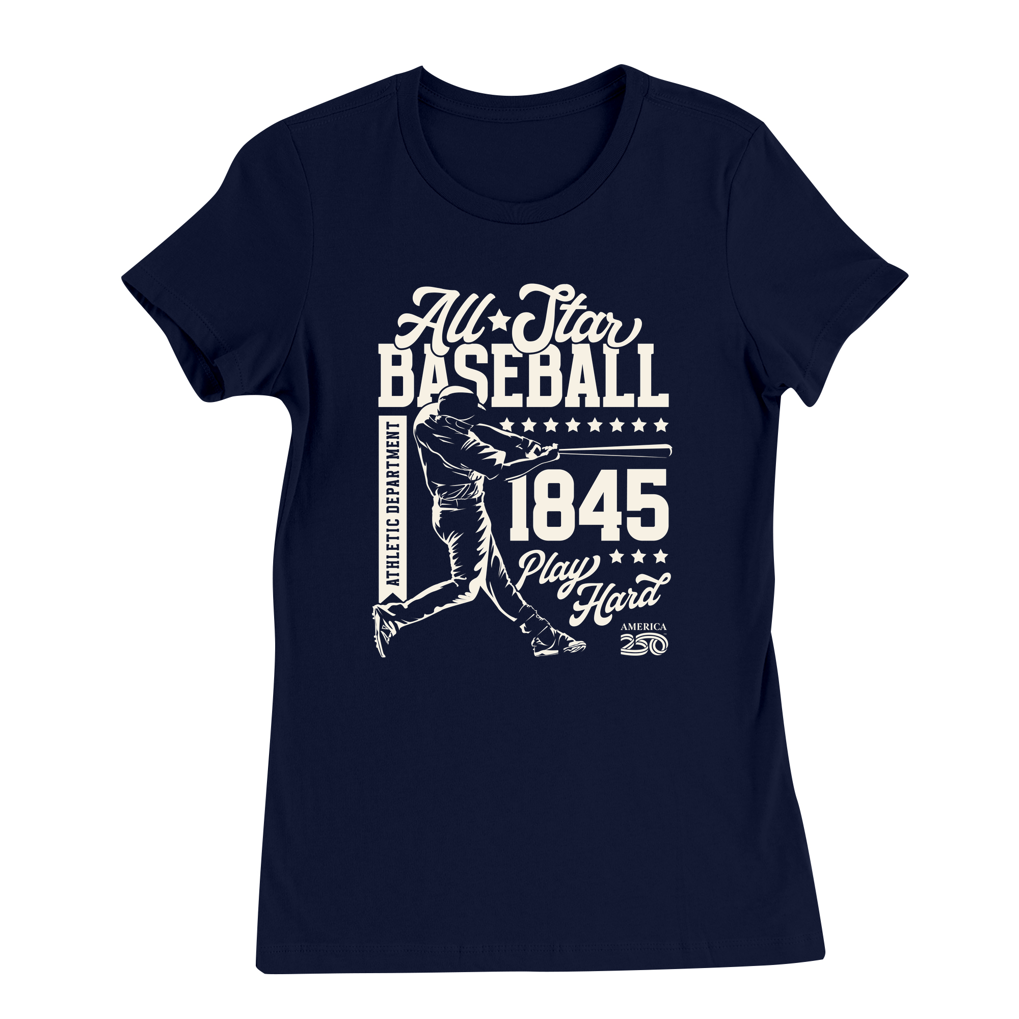 America250 All Star Baseball Women's T-Shirt