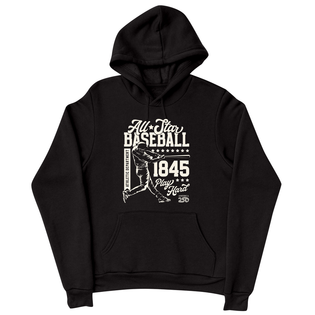 America250 All Star Baseball Unisex Hoodie