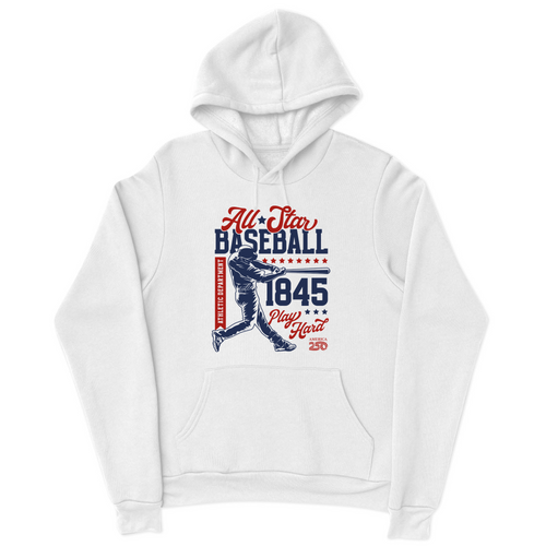 Mens Small White Style_Hoodie