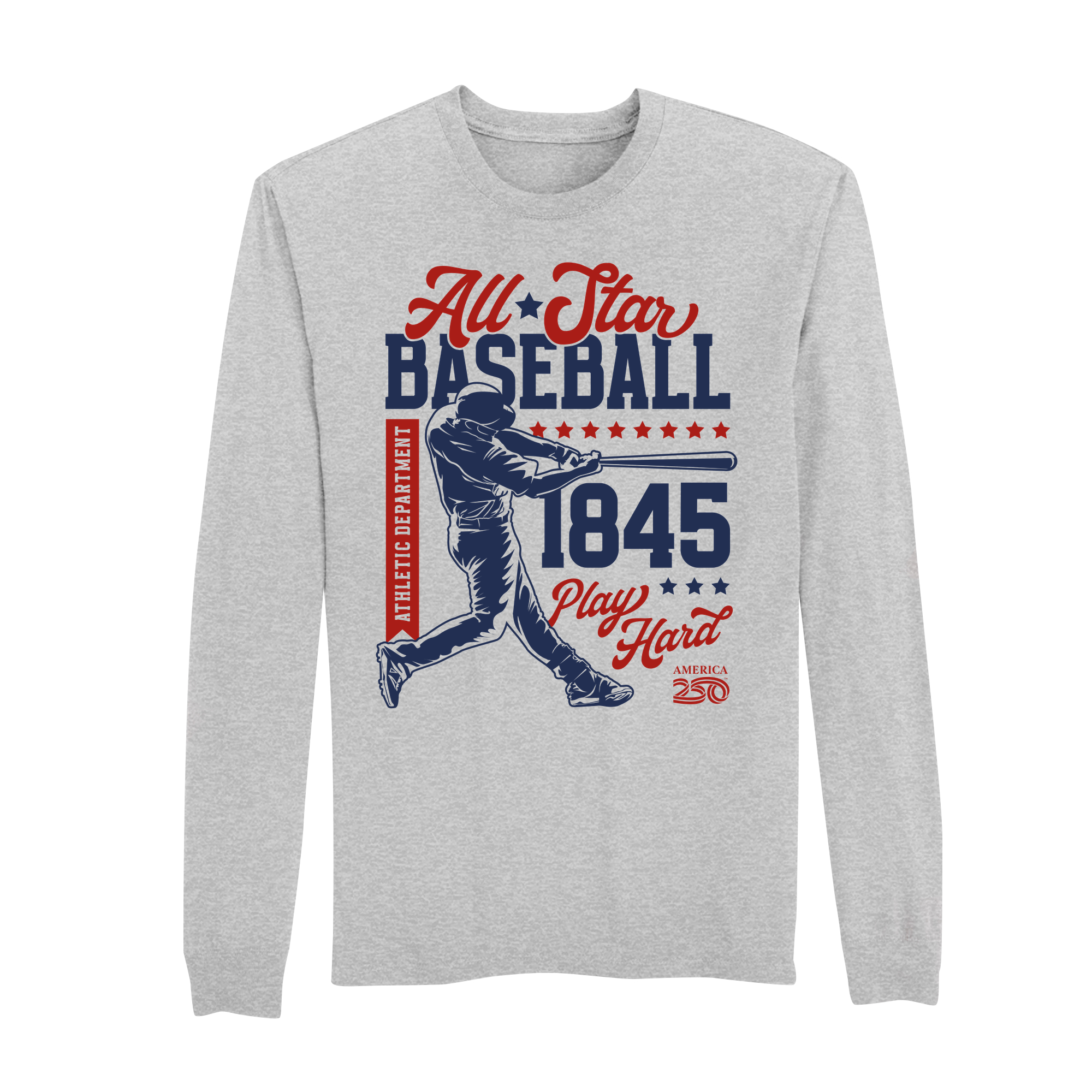 Mens Small Athletic Heather Style_Long Sleeve