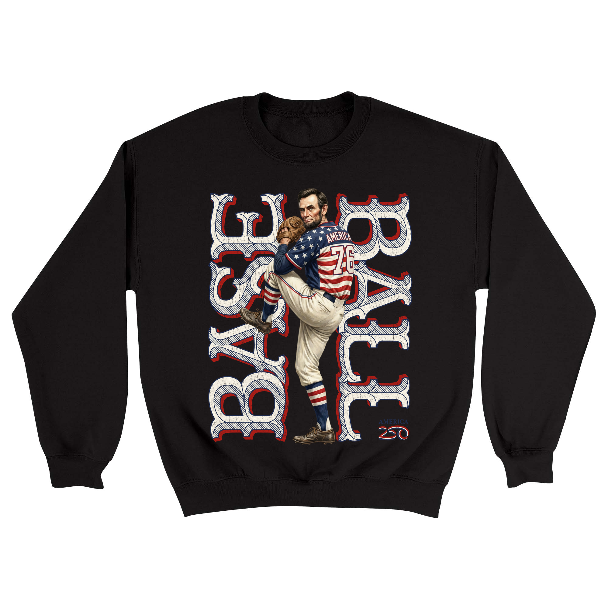 Unisex Small Black Crewneck Sweatshirt