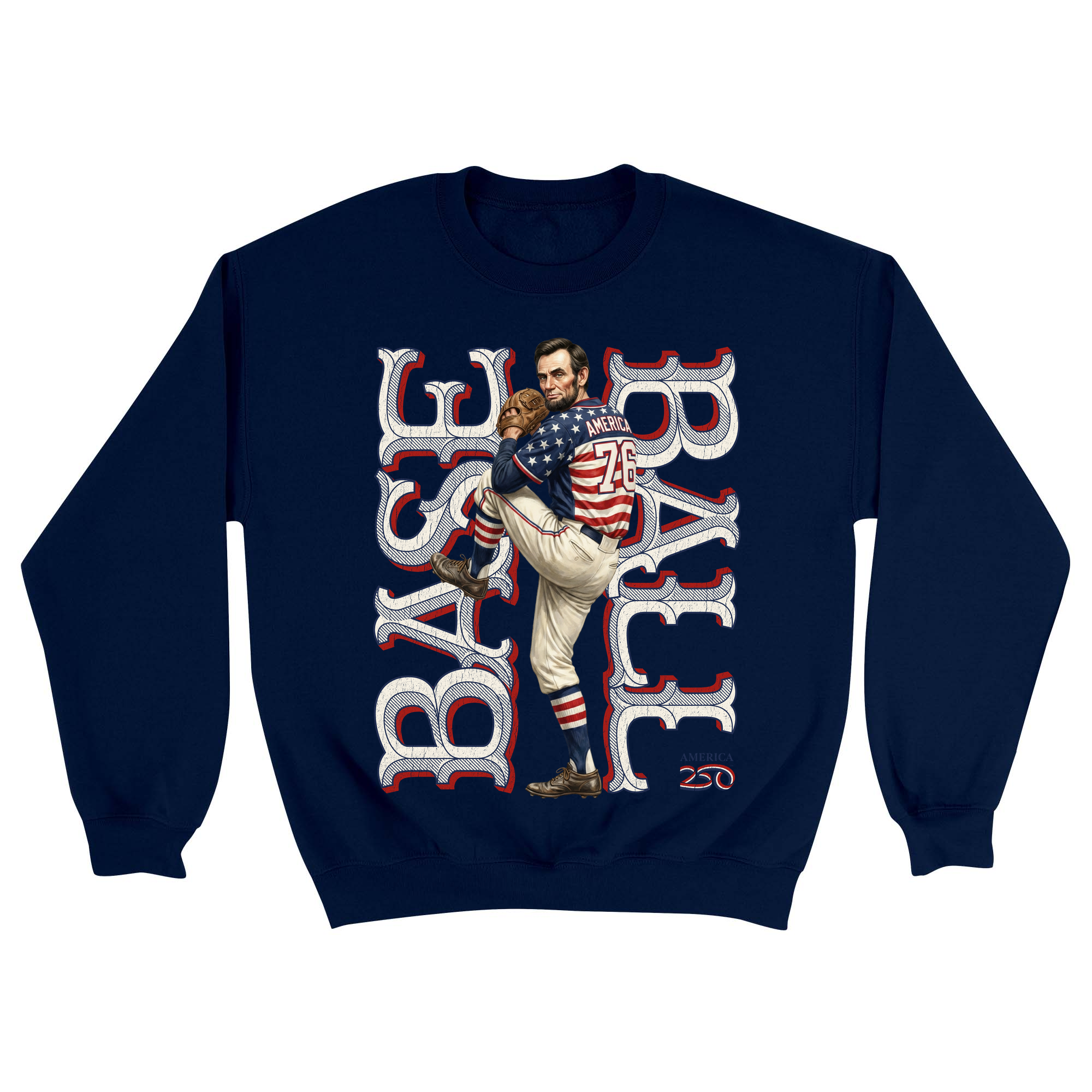 Unisex Small Navy Crewneck Sweatshirt