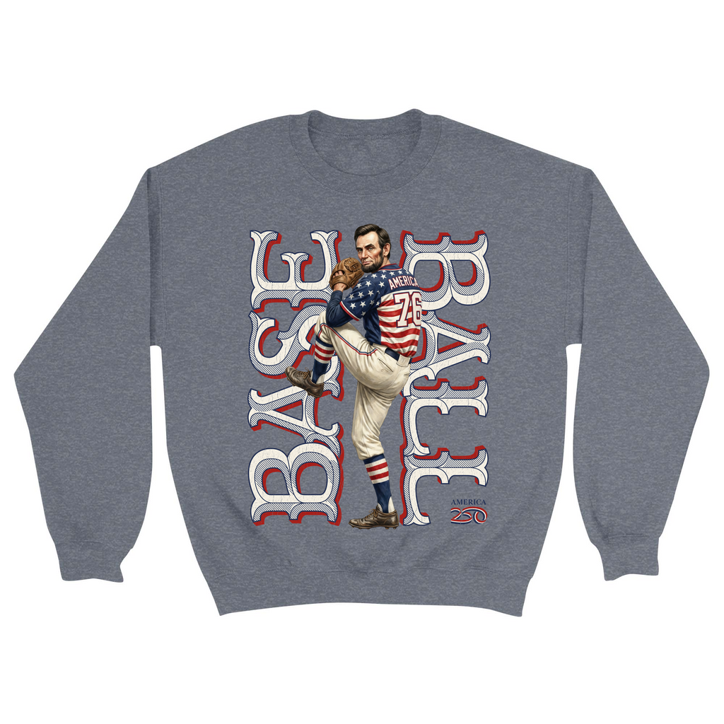 Unisex Small Dark Ash Crewneck Sweatshirt