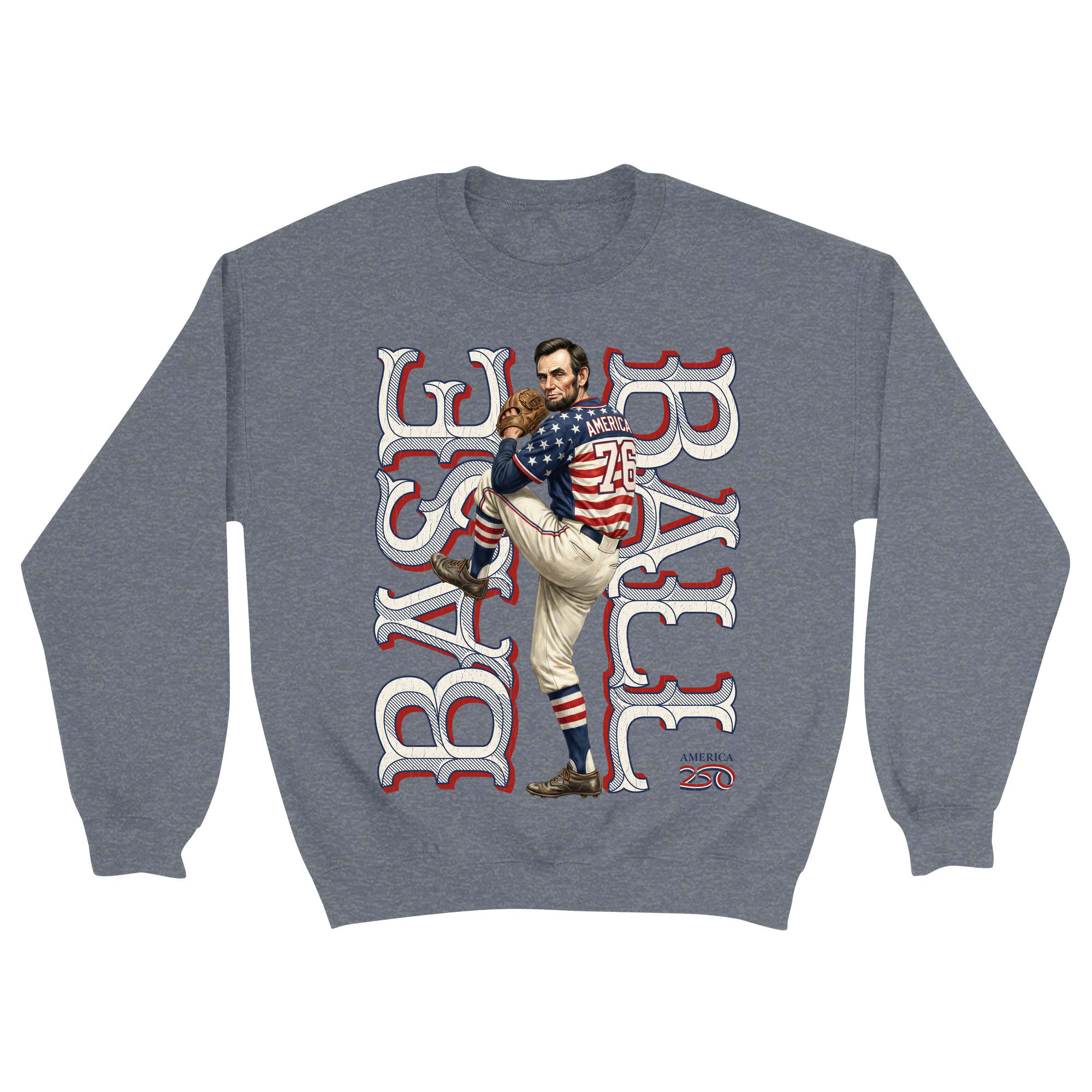 Unisex Small Dark Ash Crewneck Sweatshirt