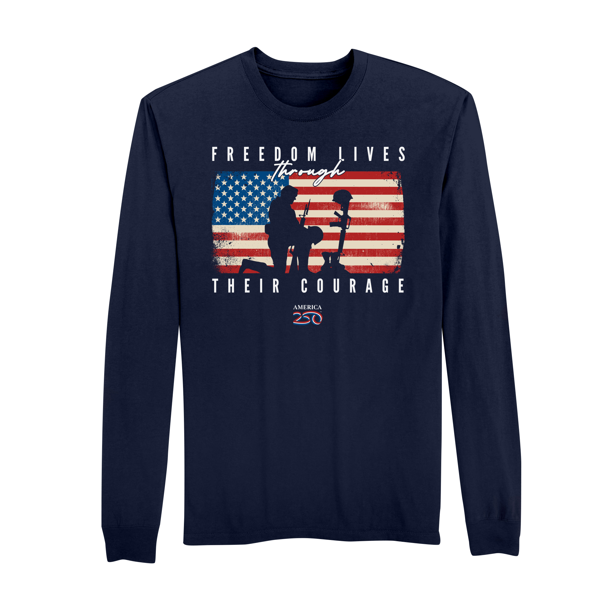 Mens Small Strong Navy Style_Long Sleeve