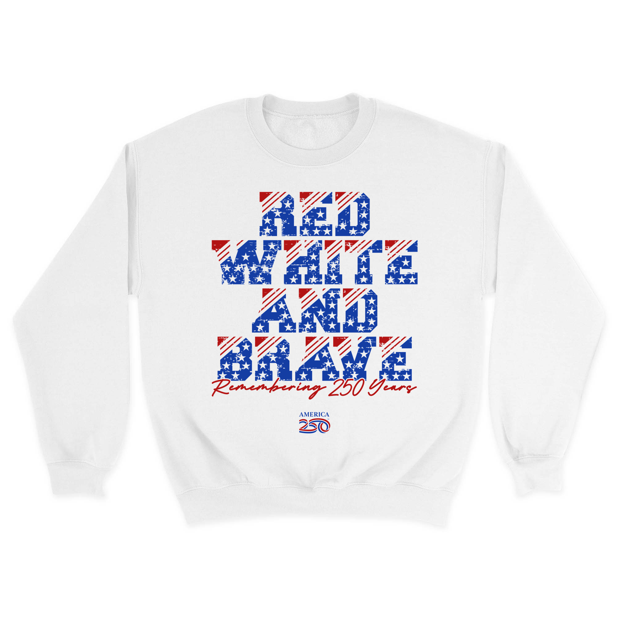 Unisex Small White Crewneck Sweatshirt