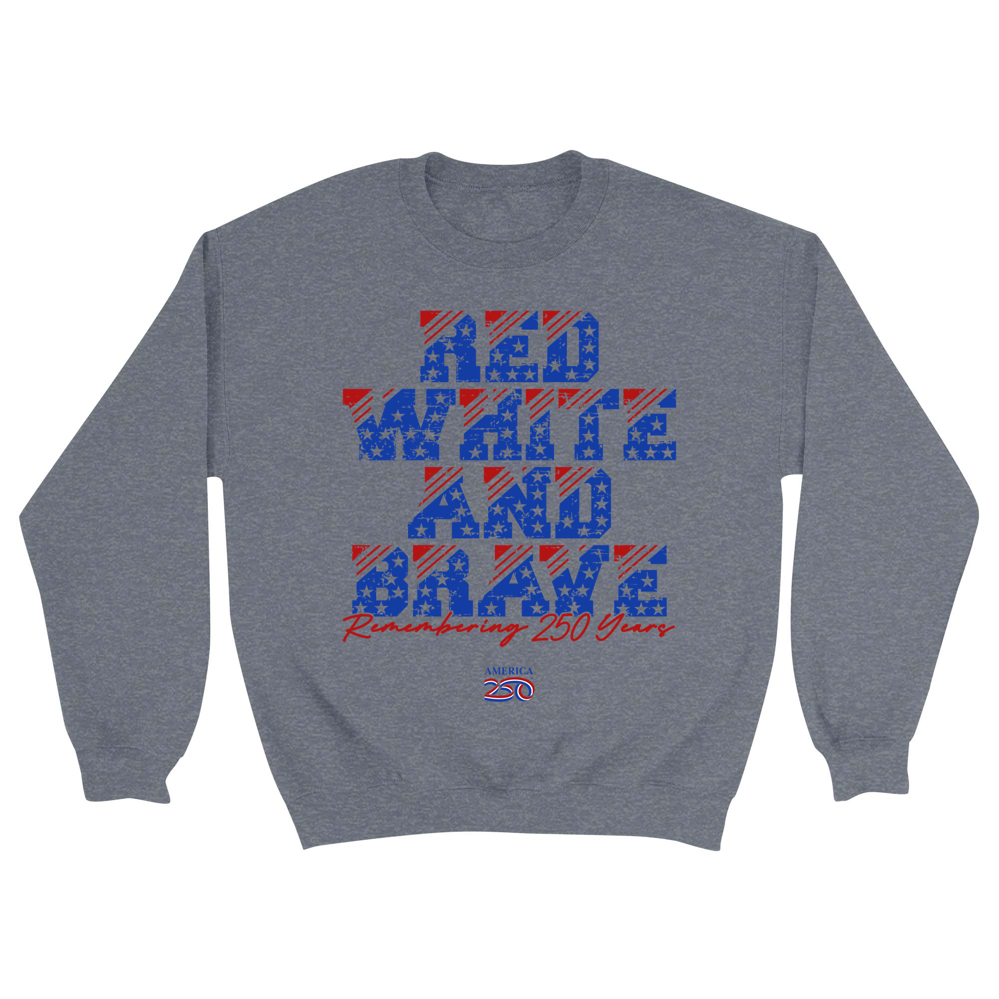 Unisex Small Dark Ash Crewneck Sweatshirt